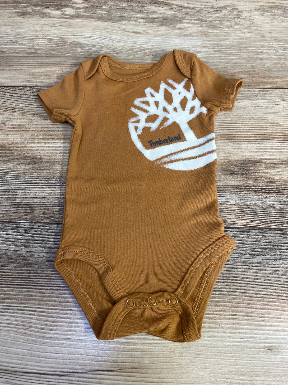 Timberland Logo Bodysuit Brown sz 0-3m