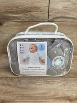 NEW Dreamland Baby Dream Weighted Transition Swaddle Grey sz 3-6m