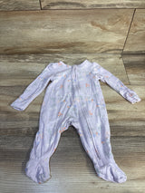 Huggies Floral Viscose Sleeper Purple sz Newborn