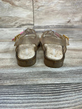 Mini Melissa Glitter Fisherman Jelly Sandals sz 8c