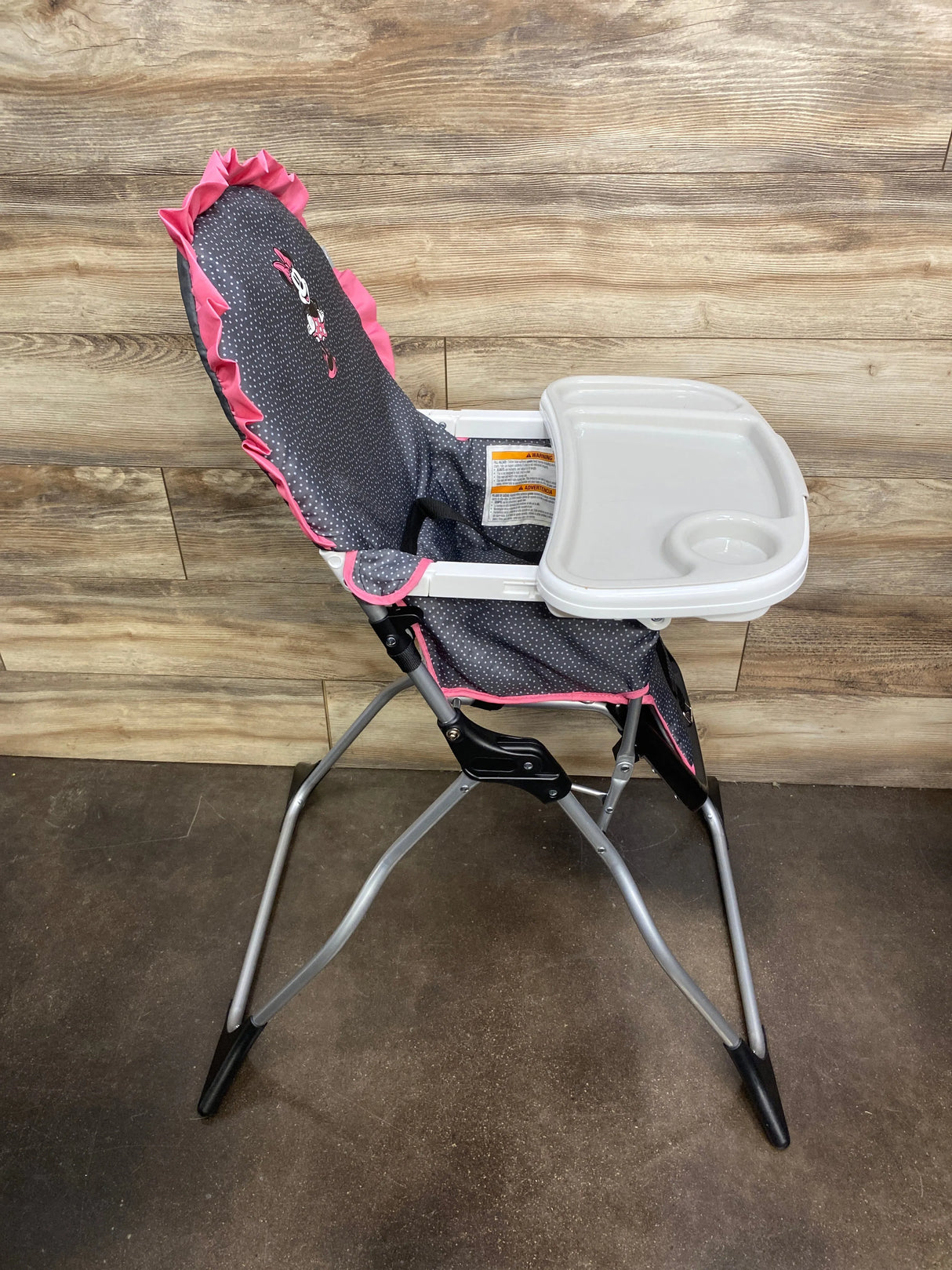 Disney Baby 3D Ultra Full-Size High Chair, Modern Minnie