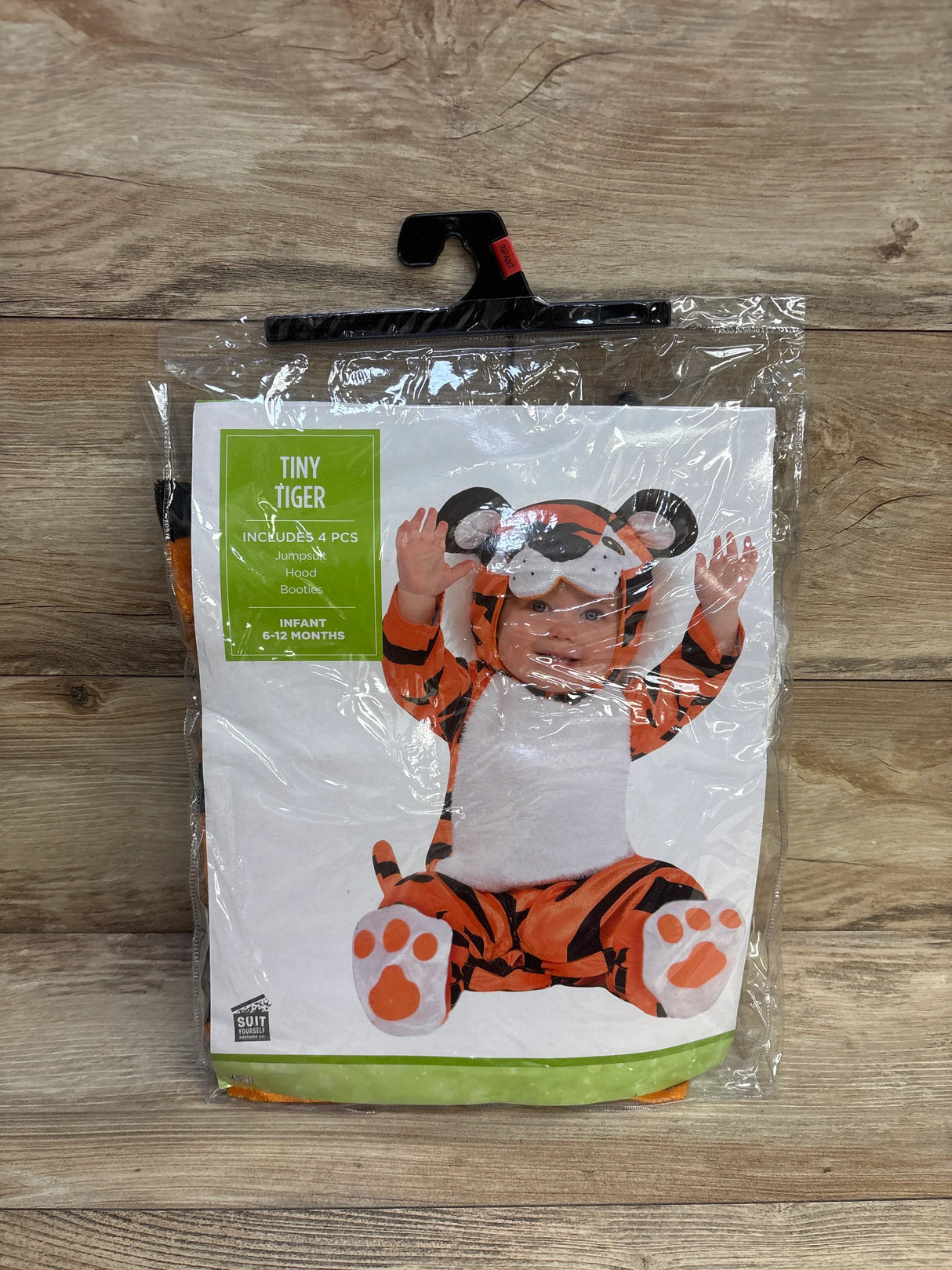 Suit Yourself Tiny Tiger Costume Orange sz 6-12m - Me n Mommy To Be