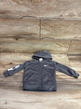 Nike Full Zip Therma-Fit Track Jacket Grey sz 12m