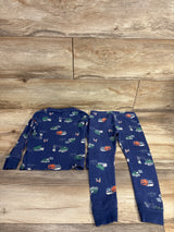 Carter's 2pc Truck Print Pajama Set Blue sz 4T
