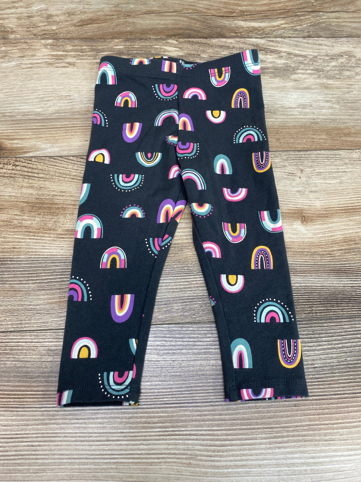 Cat & Jack Rainbow Leggings Grey sz 18m