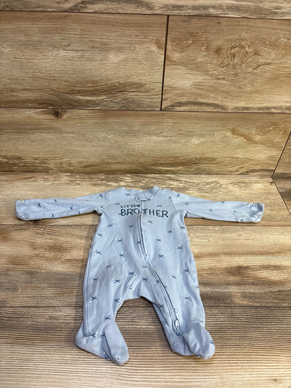 Child Of Mine Little Brother Sleeper Blue sz Newborn