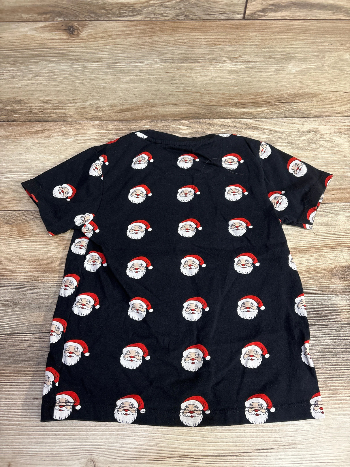 Cactus Boys Santa Feliz Navidad Shirt Black sz 5-6T