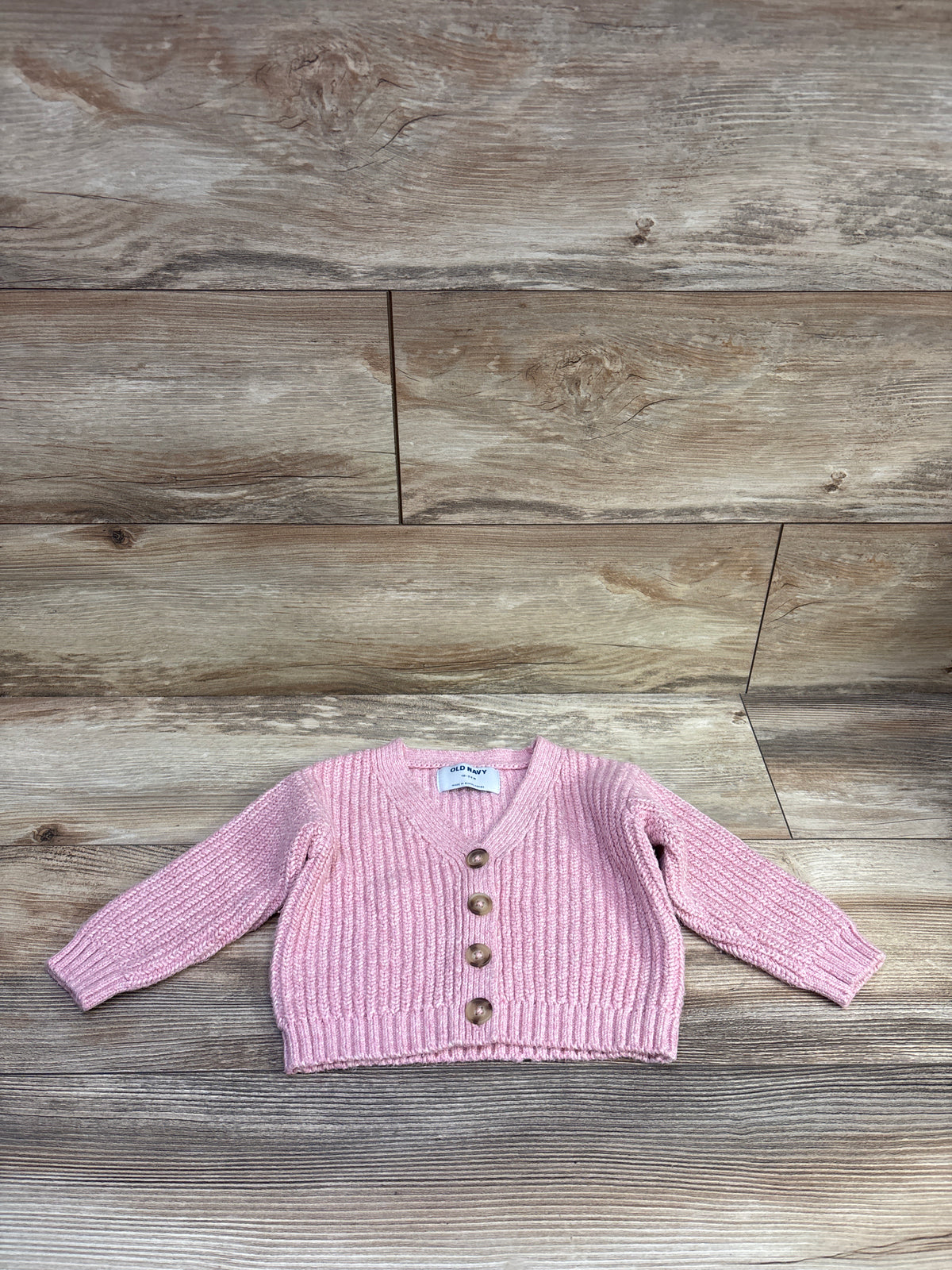 Old Navy Knit Cardigan Pink sz 18-24m