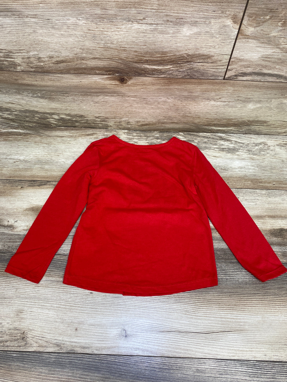 NEW Okie Dokie Merry Long Sleeve Shirt Red sz 5T