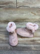 Falls Creek Kids Faux-Fur Boots Pink sz 7c