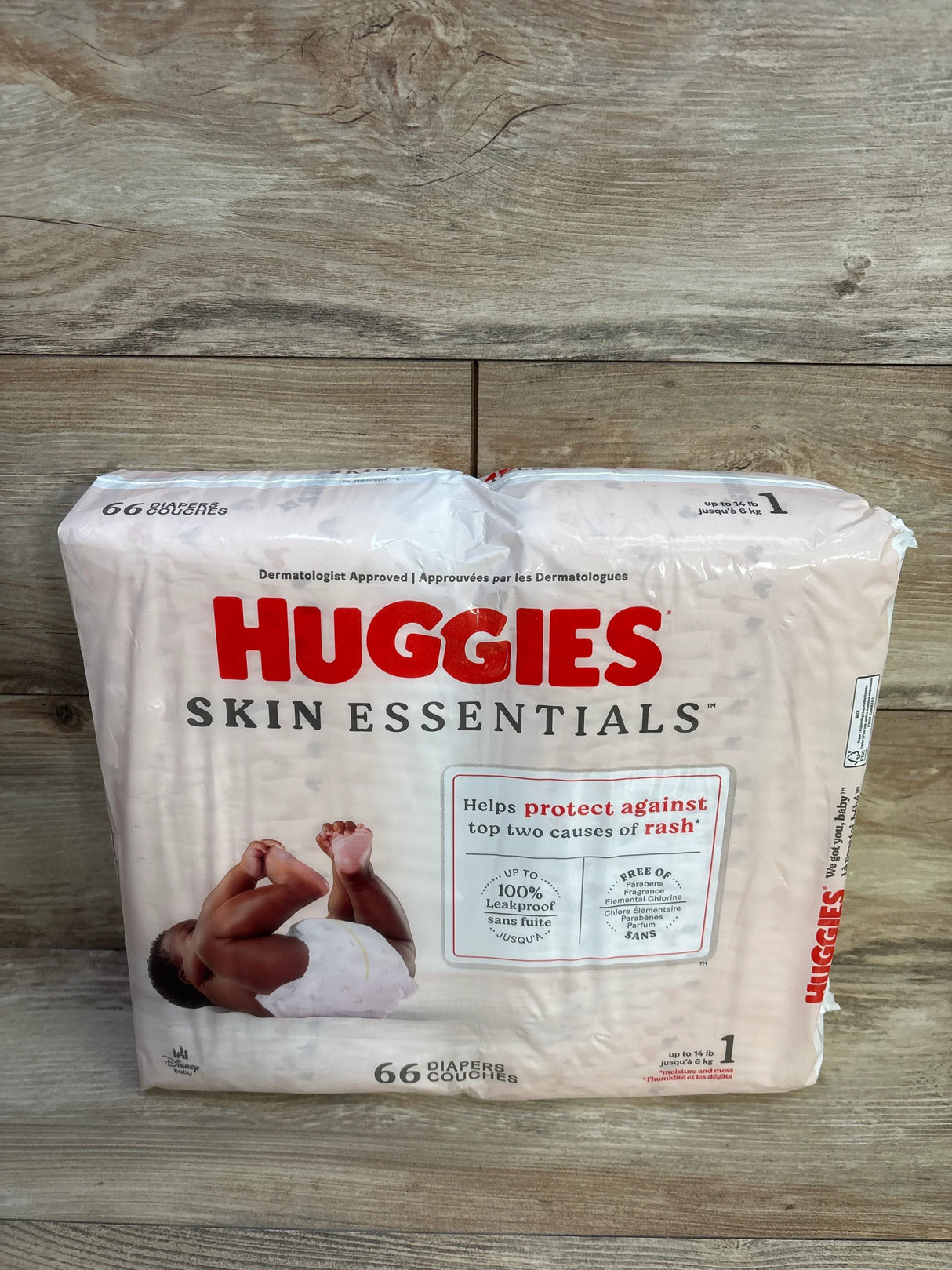 NEW Huggies Skin Essentials Luxury Diapers Size 1