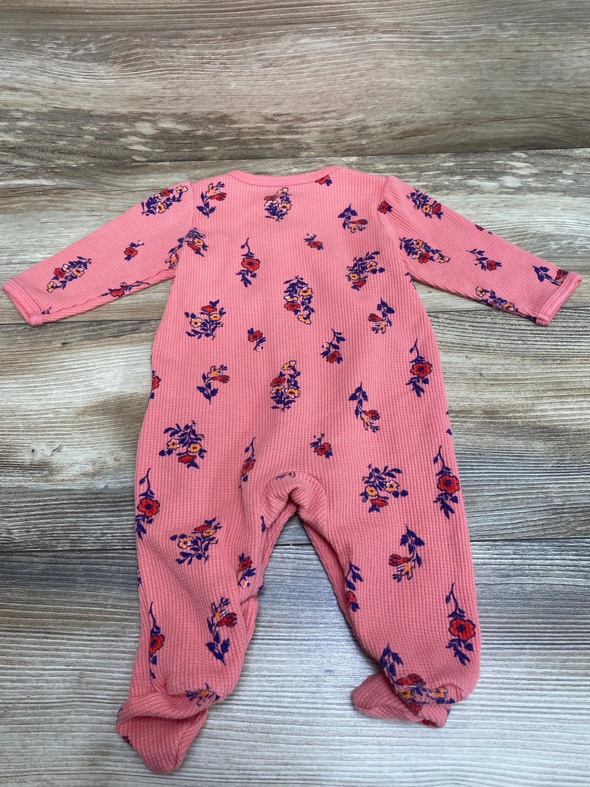 Carter's Floral Thermal Sleeper Pink sz 3m