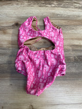 1pc Cutout Swimsuit Pink sz 12m