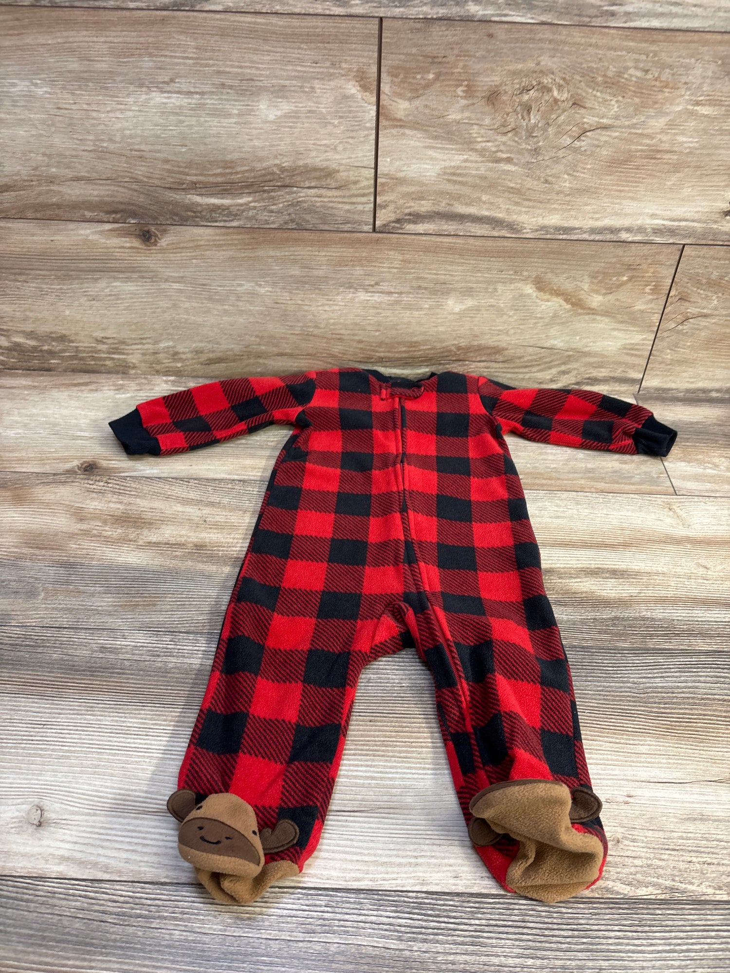 Carter's Blanket Sleeper Red sz 9m
