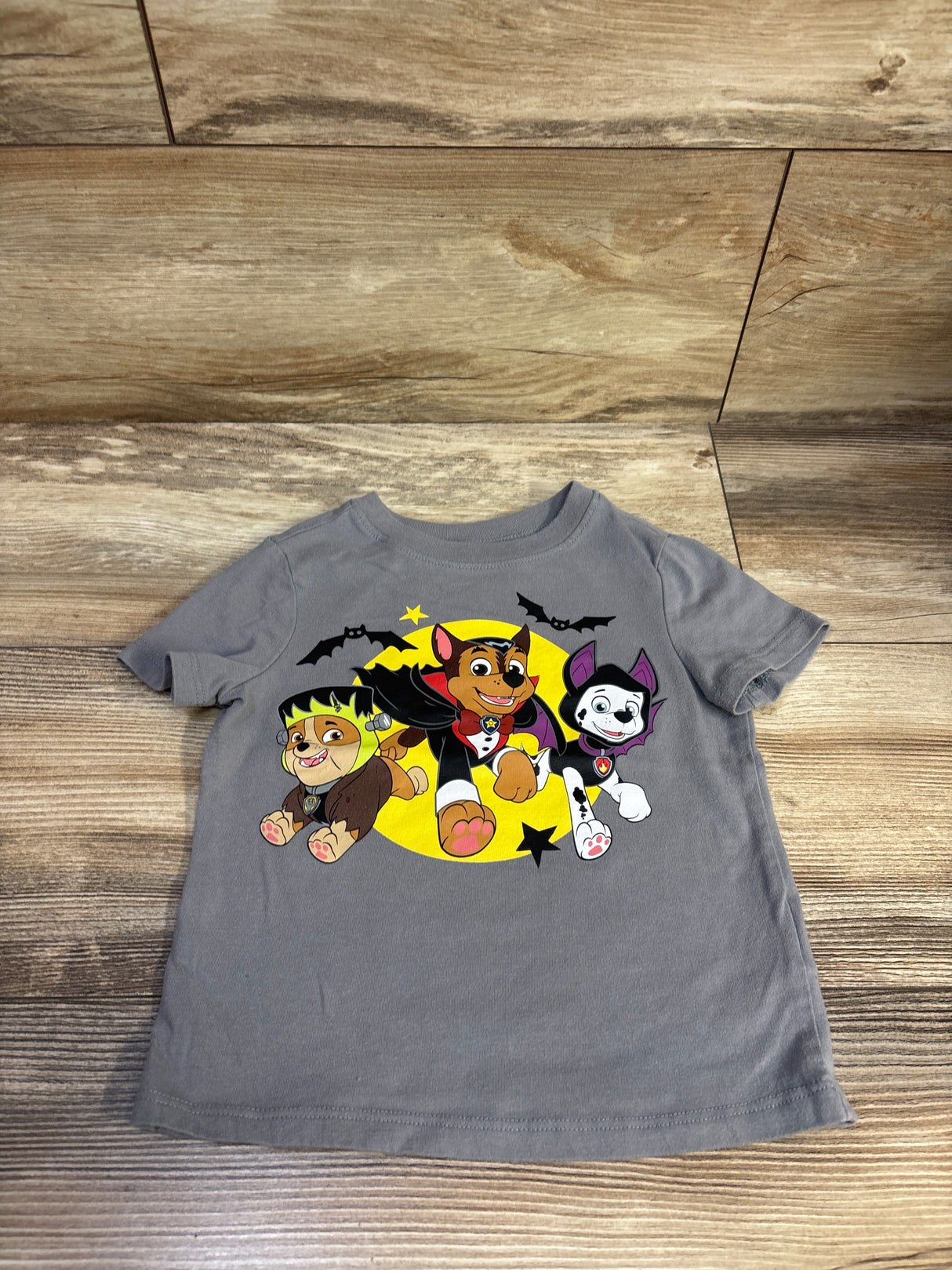 Nickelodeon PAW Patrol Halloween Shirt Grey sz 2T