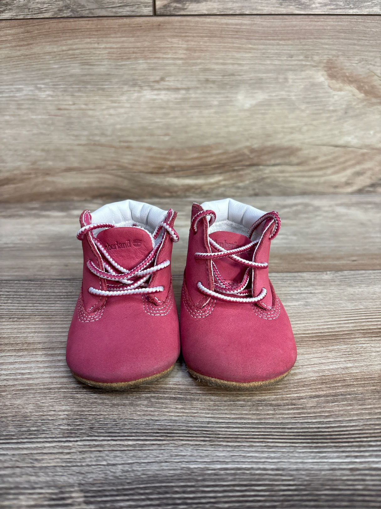 Timberland Crib Booties, Pink sz 1c