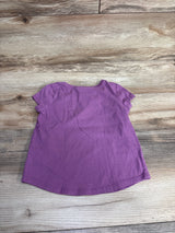 Jumping Beans Short Sleeve Shirt Purple sz 4T
