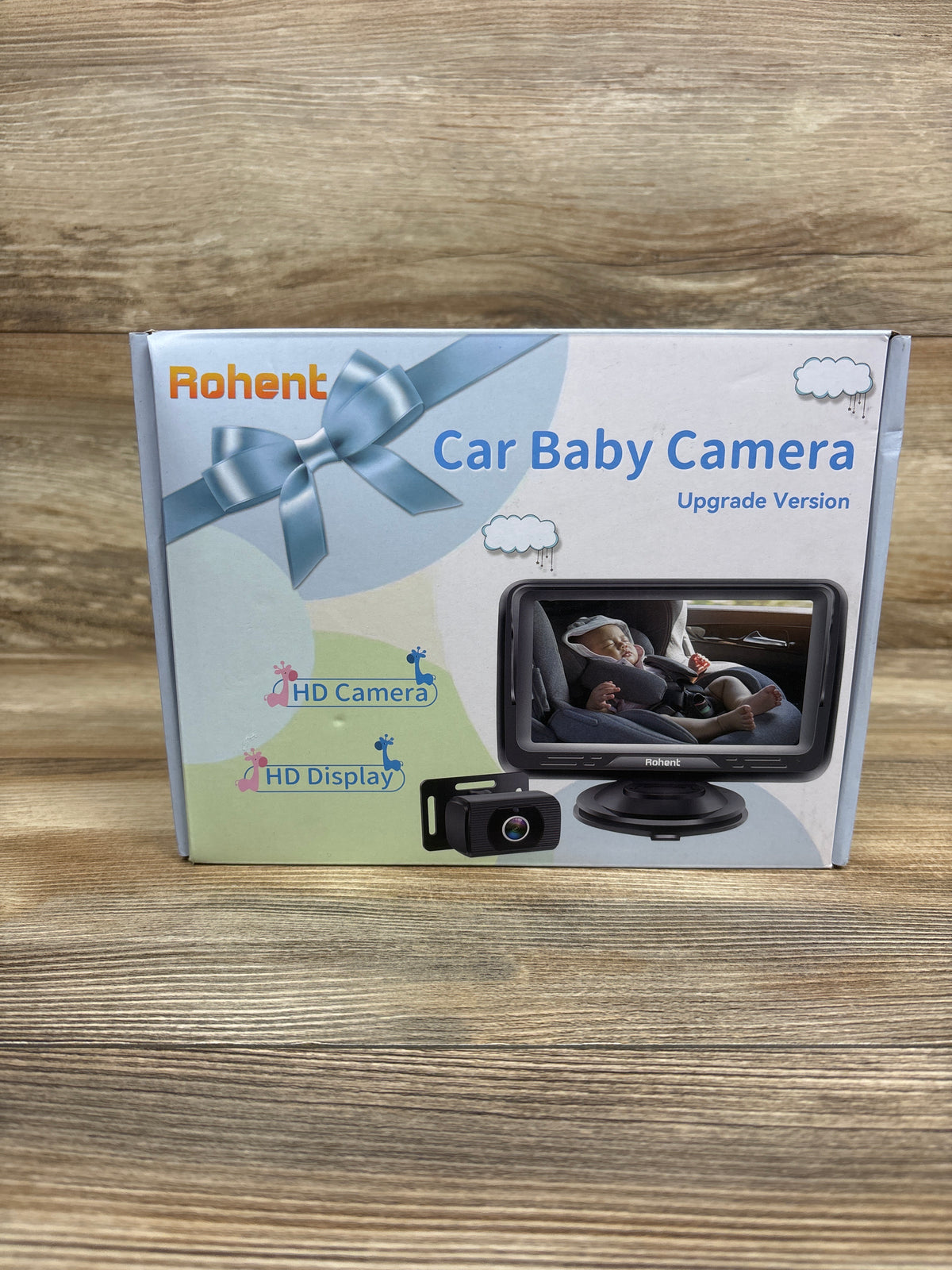 NEW Rohent 4.3'' Upgraded Baby Car Camera Monitor