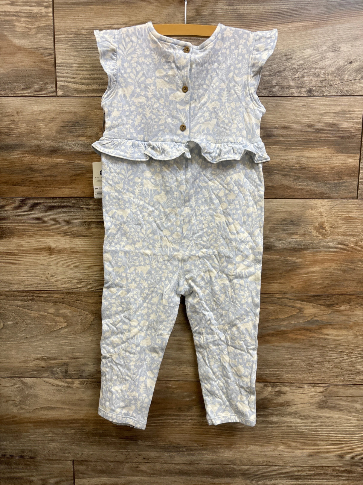 NEW Cloud Island Jumpsuit Blue sz 24m