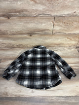 Old Navy Soft-Brushed Plaid Shacket Black sz 4T - Me n Mommy To Be