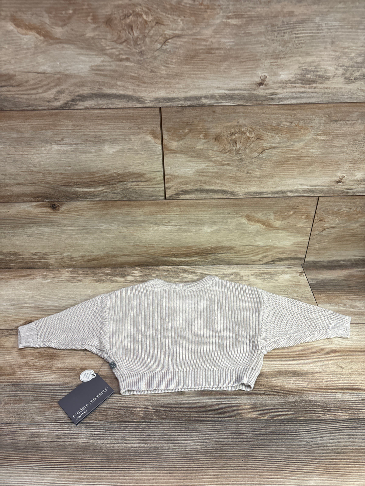 NEW Modern Moments Best Friends Knit Sweater Tan sz 3-6m