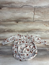 Carter's Floral Corduroy Bubble Romper Tan sz 9m