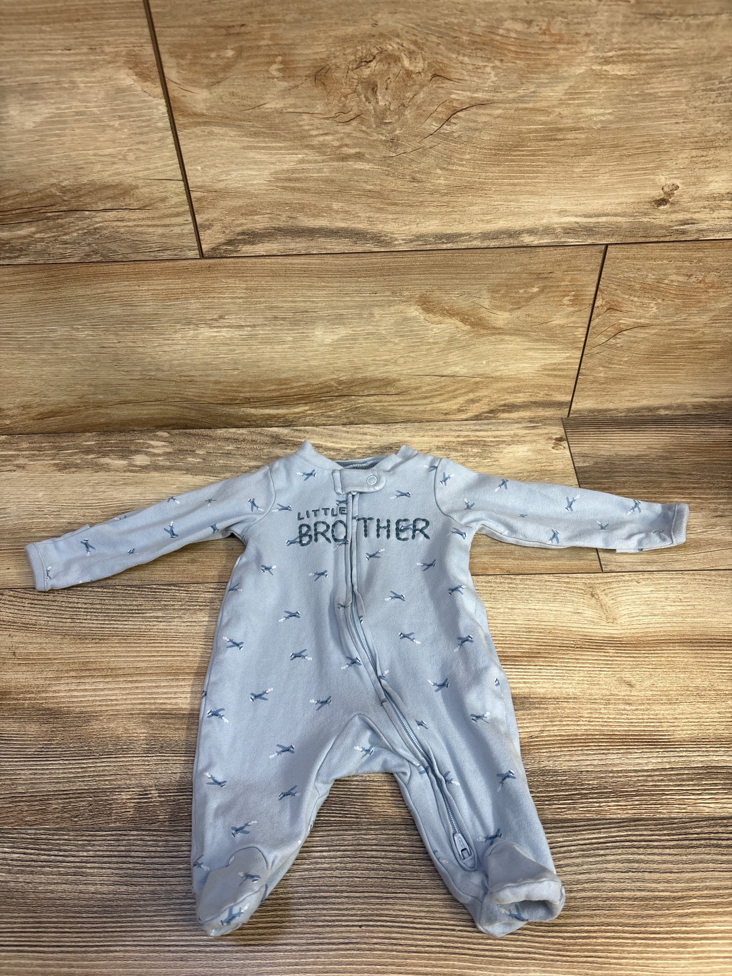 Child Of Mine Little Brother Sleeper Blue sz Newborn