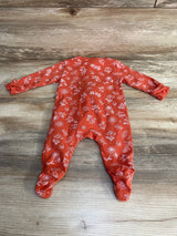 Old Navy Floral Sleeper Orange sz 0-3m