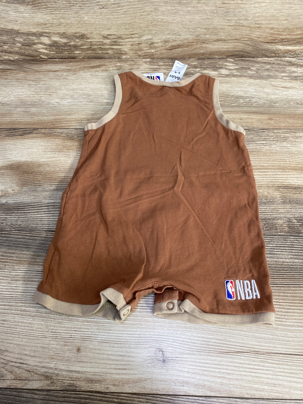 Cotton On Baby NBA Lakers Romper Brown sz 6-9m