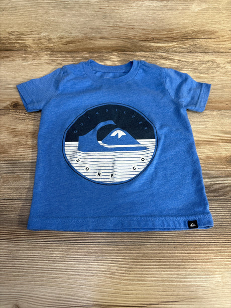 Quiksilver Logo Shirt Blue sz 2T - Me n Mommy To Be