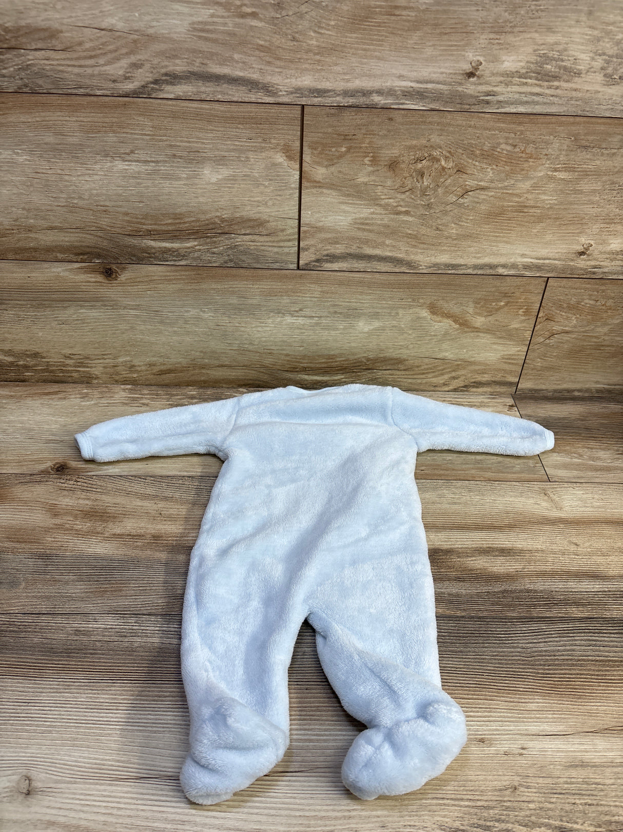Rene Rofe Plush Footed Coverall Blue sz 0-3m