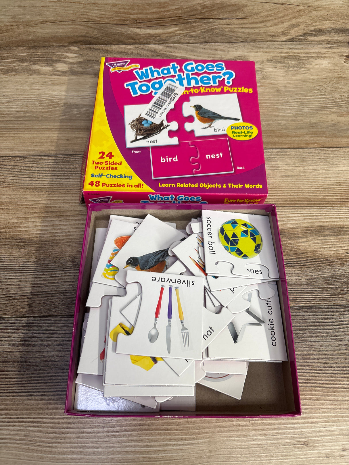 Fun-to-Know Puzzles What Goes Together? - 48pc