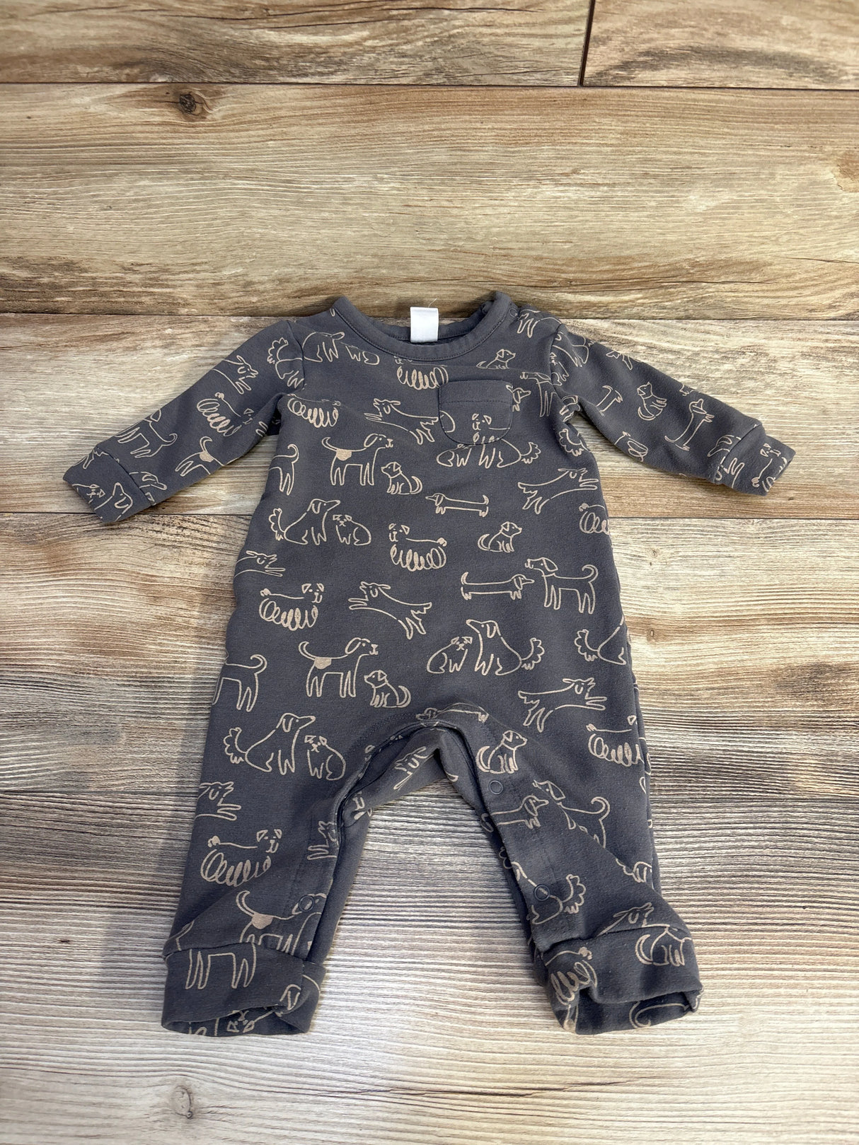Nordstrom Animal Print Coverall Grey sz 3m