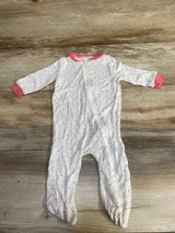 Milkberry Polka Dot Footie White sz 0-3m - Me n Mommy To Be