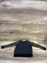 Old Navy Camo Sleeve Thermal Shirt Grey sz 3T