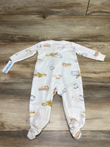 NEW Carter's Vehicle Print Sleeper White sz 6m