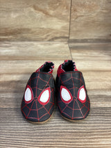 Robeez x Marvel Miles Morales Soft Sole Shoes Black sz 2/3c