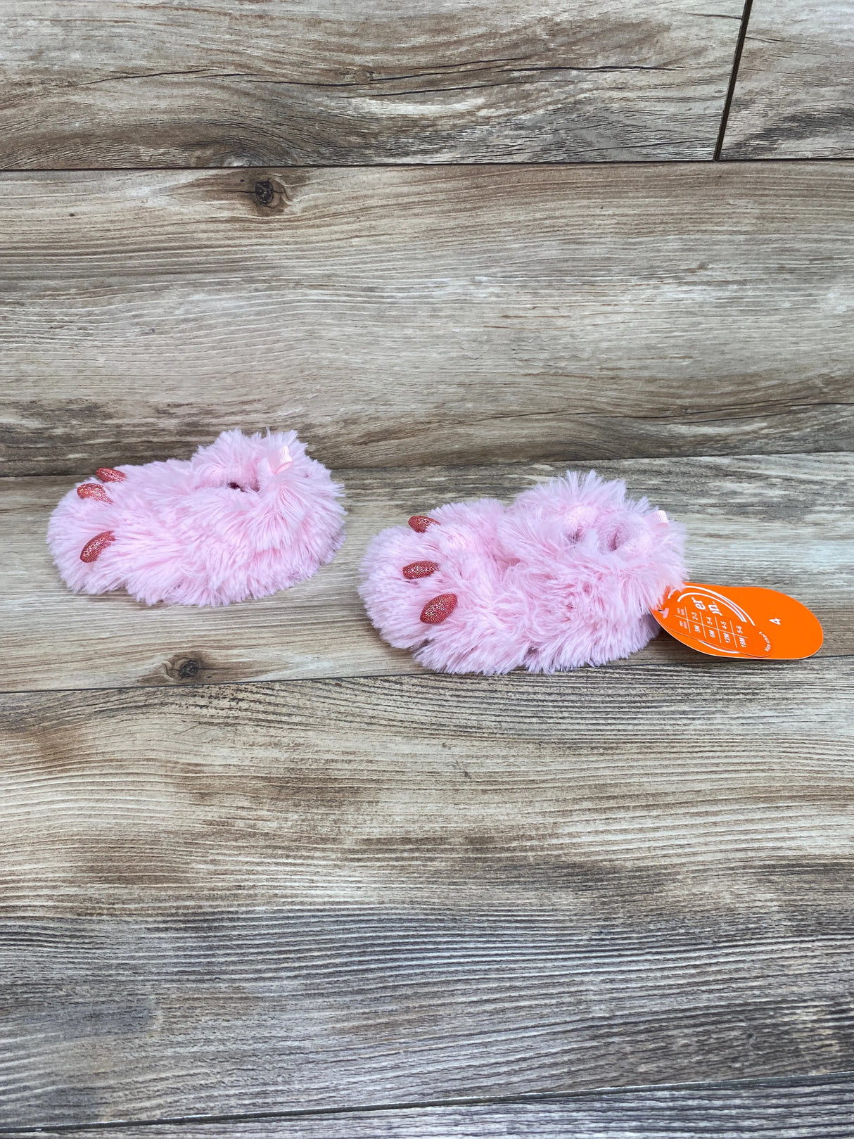 NEW Wonder Nation Dinosaur Slippers Pink sz 4c