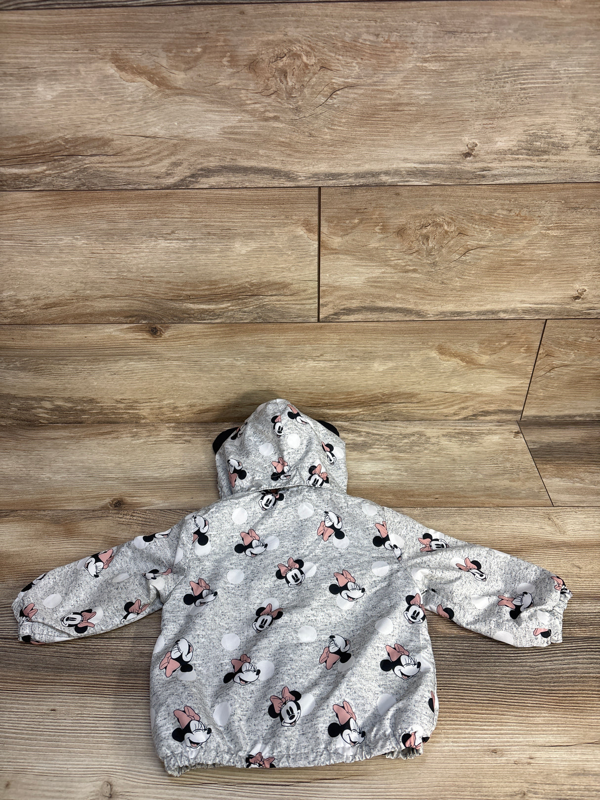 H&M Minnie Mouse Light Weight Jacket Grey sz 9m