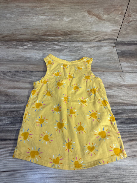 Cat & Jack Heart Tank Top Yellow sz 3T - Me n Mommy To Be