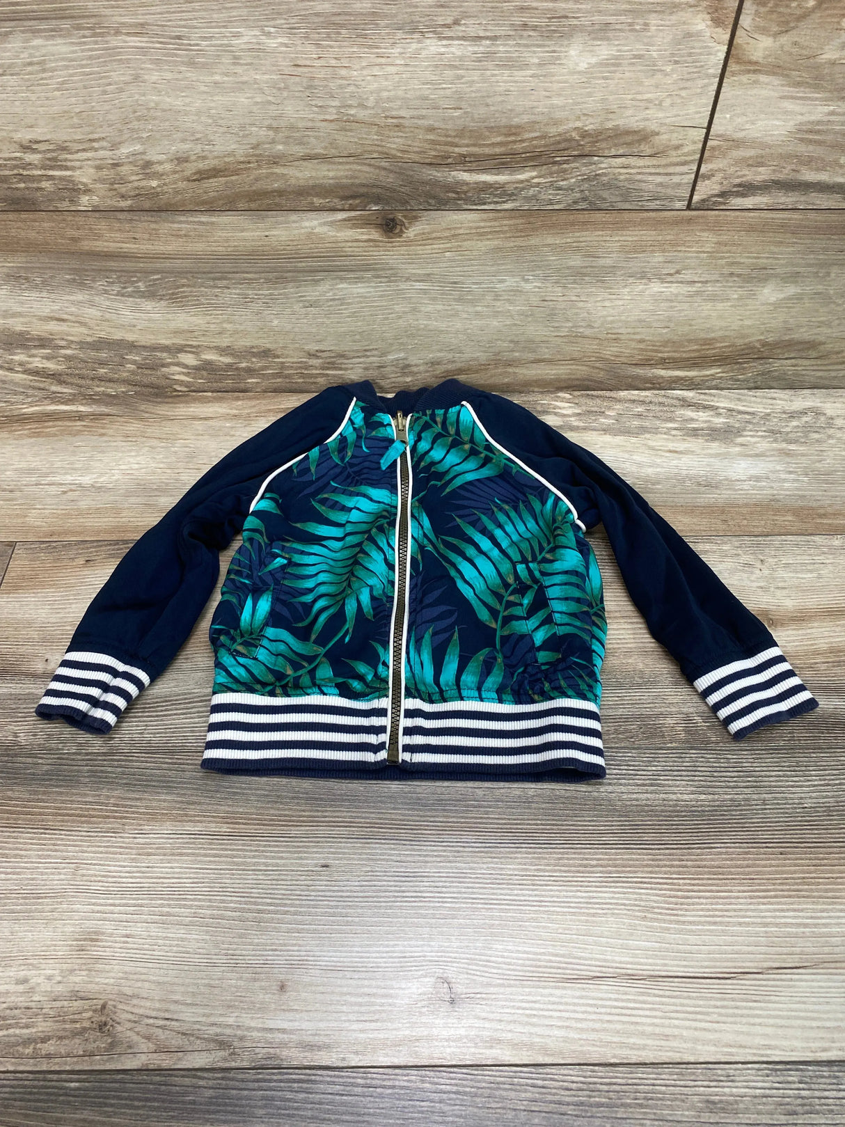 Genuine Kids Reversible Hawaiian Bomber Jacket sz 18m