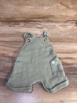 Little Planet Organic Cotton Shortalls In Green sz 3m