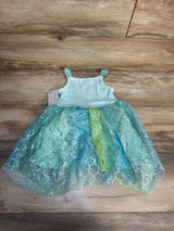 NEW Jumping Beans x Disney The Little Mermaid Asymmetrical Hem Tutu Dress Mint sz 18m