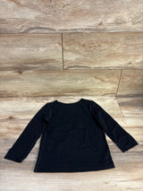 Cat & Jack Long Sleeve Shirt Black sz 4T