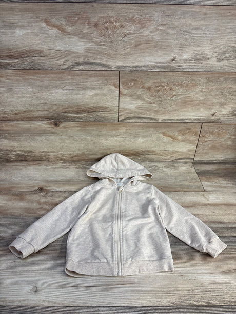 First Impressions Full Zip Hoodie Oatmeal sz 24m - Me n Mommy To Be
