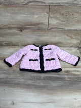 Little Me Lightweight Puffer Jacket Pink sz 24m