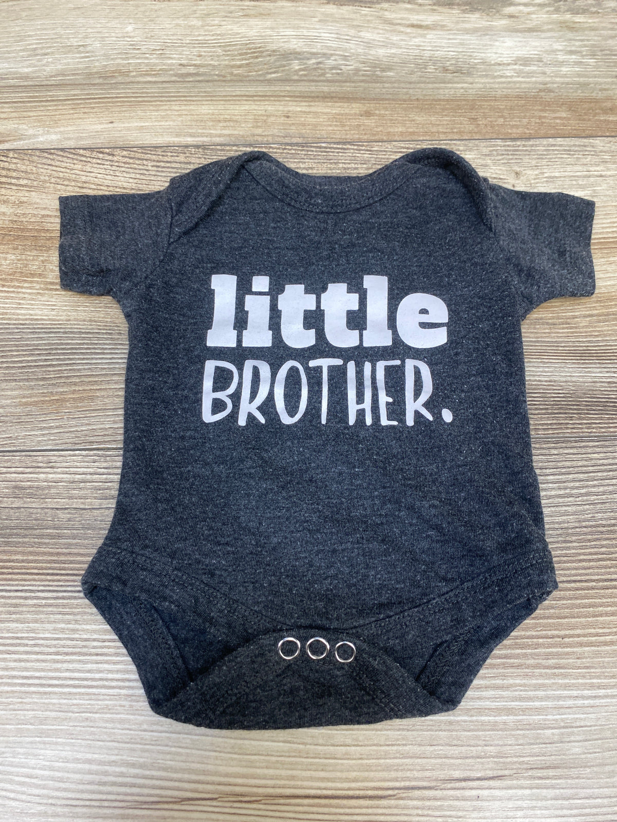 Unordinary Toddler Little Brother Bodysuit Grey sz Newborn