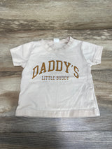 Daddy's Little Buddy Shirt sz 3-6m