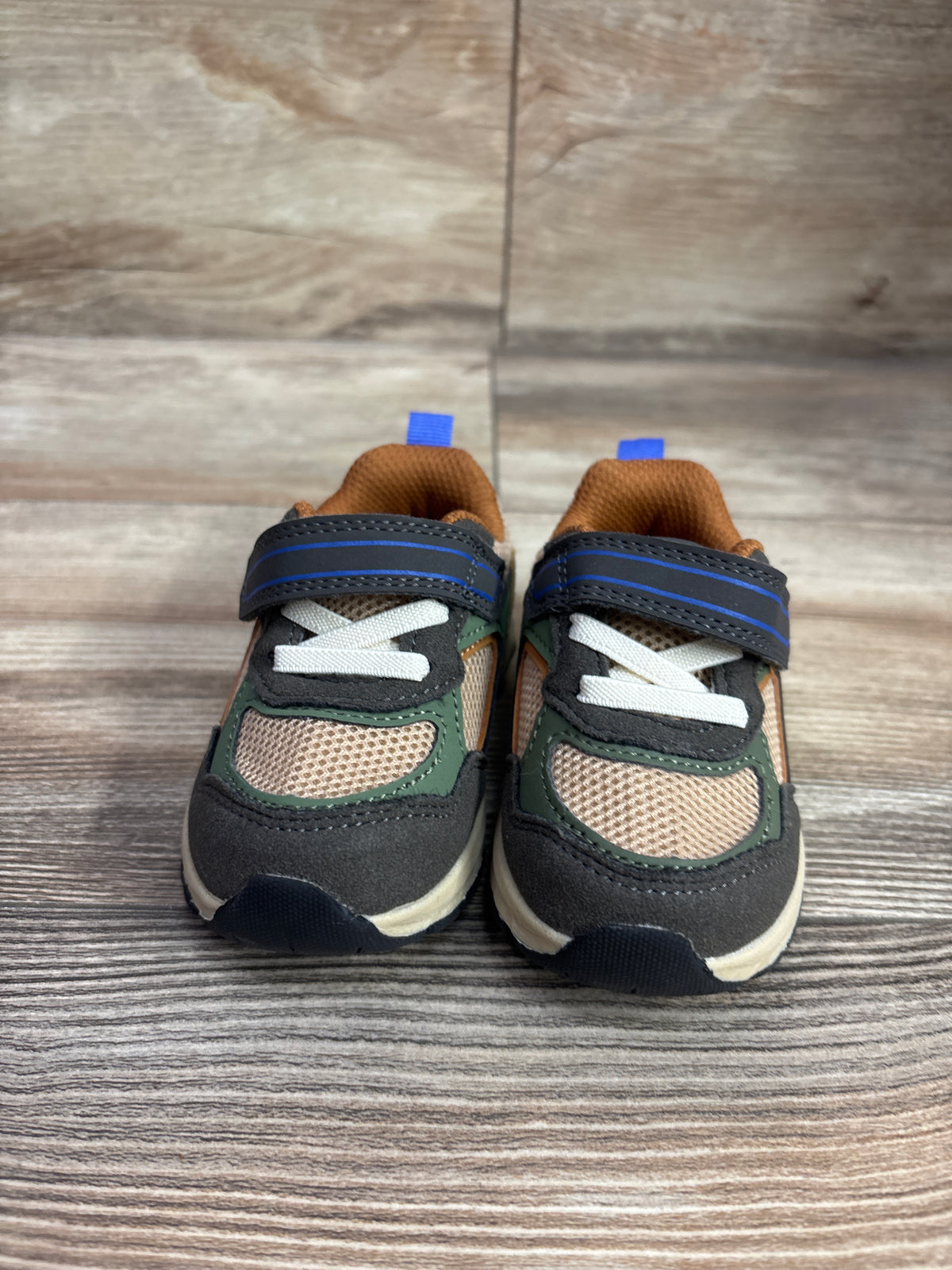 Wonder Nation Chunky Jogger Sneakers Brown sz 4c
