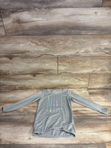 Nike Metallic Dri-Fit Shirt Grey sz 4T